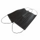 Masque de protection jetable noir ( boite de 50)