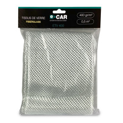 Fibre de verre ECAR de type roving en tissage taffeta de 400gr/m2