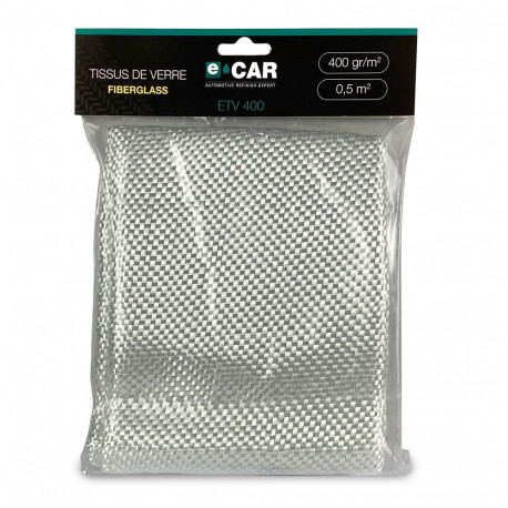Fibre de verre ECAR de type roving en tissage taffeta de 400gr/m2