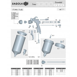 Pièce détachée Sagola 3300