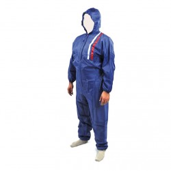 Combinaison Peinture Polyester Bleue