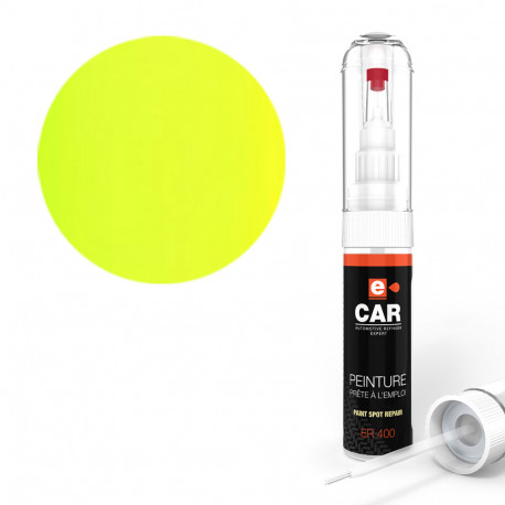Stylo Retouche Peinture Fluorescente Jaune