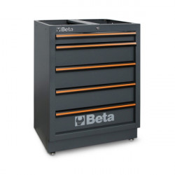 Module fixe servante d'atelier BETA 5 ou 7 tiroirs 