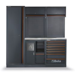 Mobilier d'ameublement d'atelier BETA Tools 2 modules + Armoire