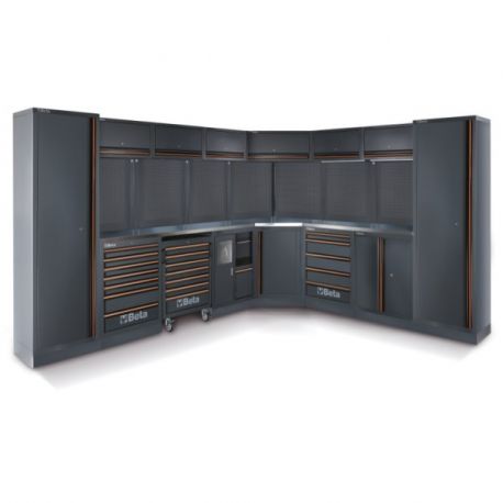 Combinaison mobilier d'atelier BETA C45PRO DX