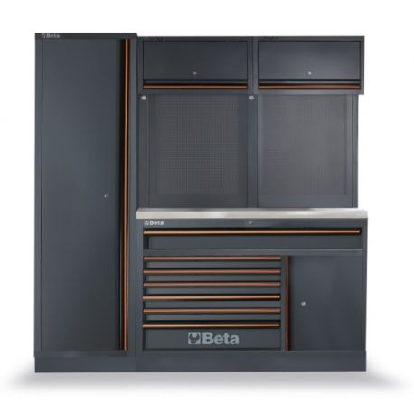 Ensemble mobilier d'atelier BETA C45PRO EX