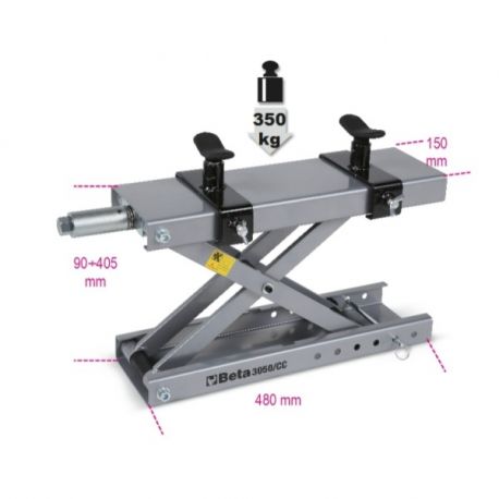 Béquille centrale pour Custom, Enduro, Cross, Scooter