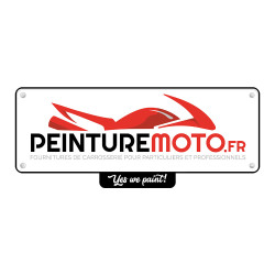 Sticker PeintureMoto.fr Partenaire - Grande taille