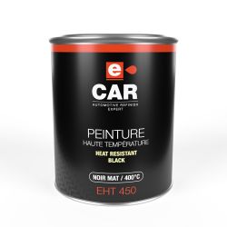 Peinture haute température Noire ECAR