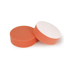 Disque de polissage velcro 160mm x 50mm Orange (Dur)
