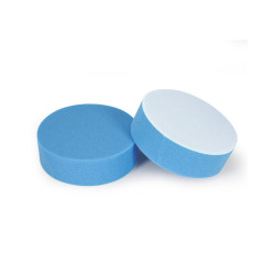 Disque de polissage velcro 160mm x 50mm Bleu (Medium)