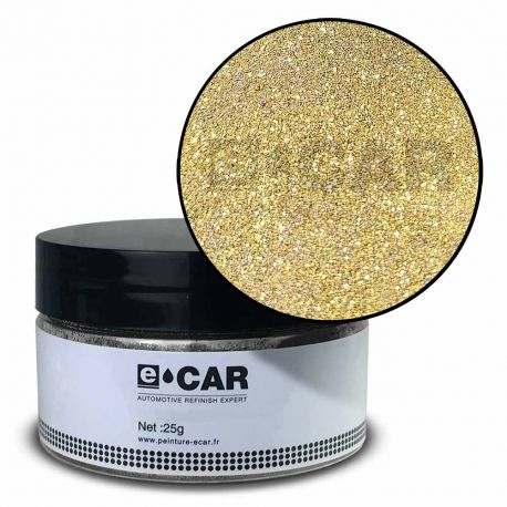 Metal Flakes Aluminium Gold 200µ