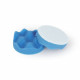 Mini disque mousse de polissage ondulé 80mm x 20mm Bleu (Medium)