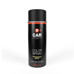 Aérosol de peinture Noir Satin pour moto & scooter