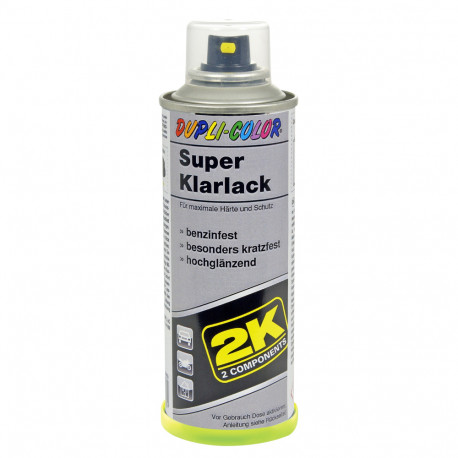 Vernis 2K ultra résistant en bombe de 200ml DUPLI-COLOR