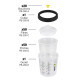 Ensemble Godet PPS 125 mic