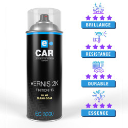 Vernis ECAR 2K EC3000 en aérosol