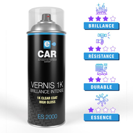 Vernis ECAR Brillance Intense en aérosol