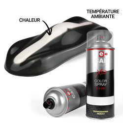 Metal Flakes Thermochromique Noir 18°