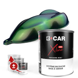 Pot de Peinture Cameleon Argenté, Rouge, Bleu et Vert 