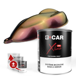 Pot de Peinture caméléon 4 couleurs rouge/orange/jaune/vert
