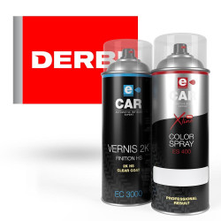 Kit Bombe de peinture Derbi + Vernis bicomposants