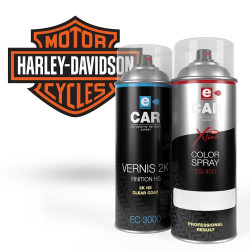 Kit Bombe de peinture Harley Davidson + Vernis bicomposants