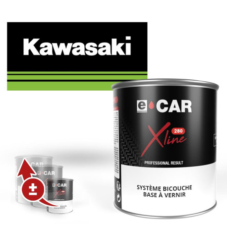 Peinture carrosserie Kawasaki pour moto et scooter