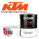Peinture KTM solvantée en pot à vernir