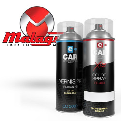 Kit Bombe de peinture Malaguti + Vernis bicomposants