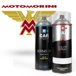 Kit Bombe de peinture Moto Morini + Vernis bicomposants