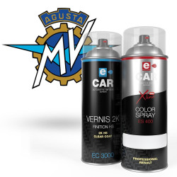 Kit Bombe de peinture MV Agusta + Vernis bicomposants