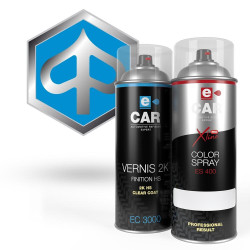 Kit bombe de peinture Piaggio + Vernis bicomposants