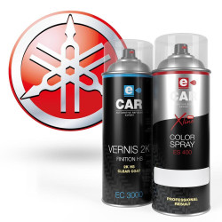 Kit Bombe de peinture Yamaha + Vernis bicomposants