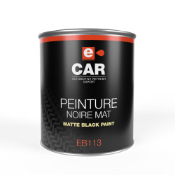 Peinture en pot couleur noir mat ECAR