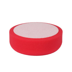 Tampon de lustrage rouge en mousse souple 150x50mm