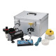 Kit ECAR AK-100 Mini compresseur + Aérographe Ecar AB130 + accessoires dans mallette aluminium