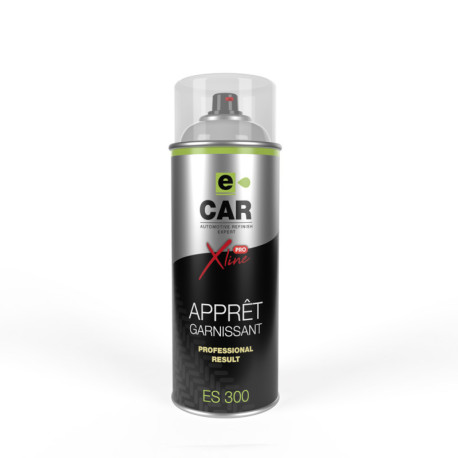 Apprêt très garnissant 1K ECAR ES300 en bombe 400 ml - blanc, gris clair, gris moyen, noir