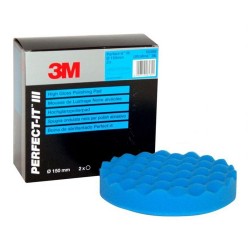 Mousse 3M de polissage alvéolées bleu perfect-it en 150mm