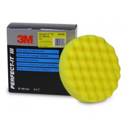 Mousse 3M de polissage perfect-it jaune ondulé en 150mm