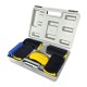 Valise de 6 cales pour disque à poncer Velcro