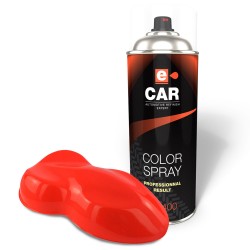 Bombe de peinture fluorescente Rouge