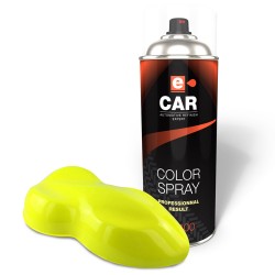 Bombe de peinture fluorescente Jaune