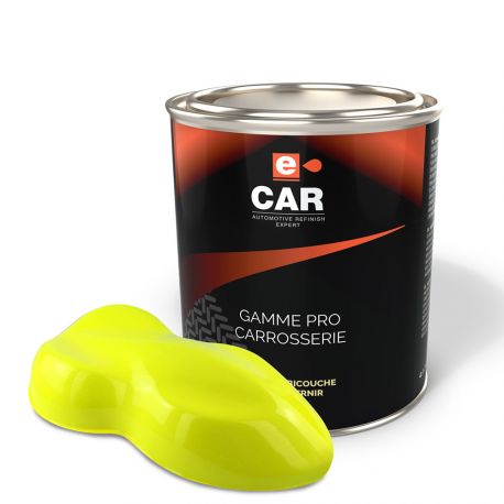 Peinture Fluorescente Jaune en pot de 250ml