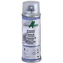 Vernis en bombe ColorMatic 2K Satiné 200ml