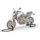 Béquille arrière réglable pour moto 