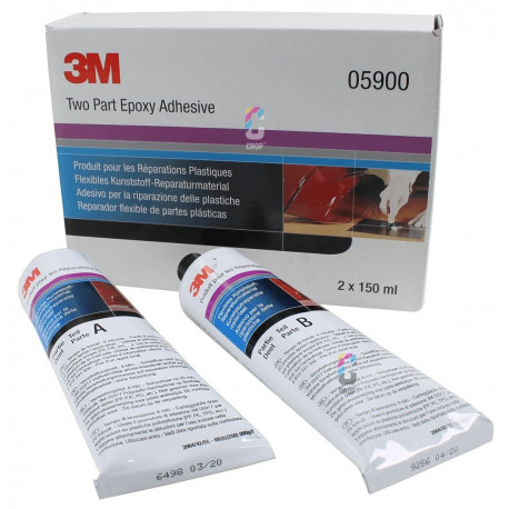 Colle 3M pour réparation plastique 