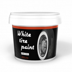 Peinture Flanc Blanc pour pneus