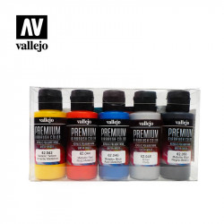 Pack peinture Métallisée Vallejo pour aérographe 